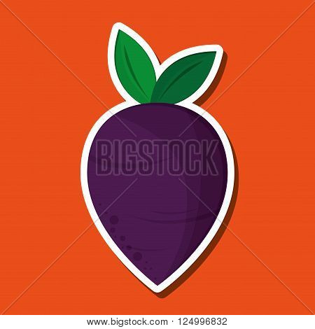 Organic shop concept with icon design, vector illustration 10 eps graphic