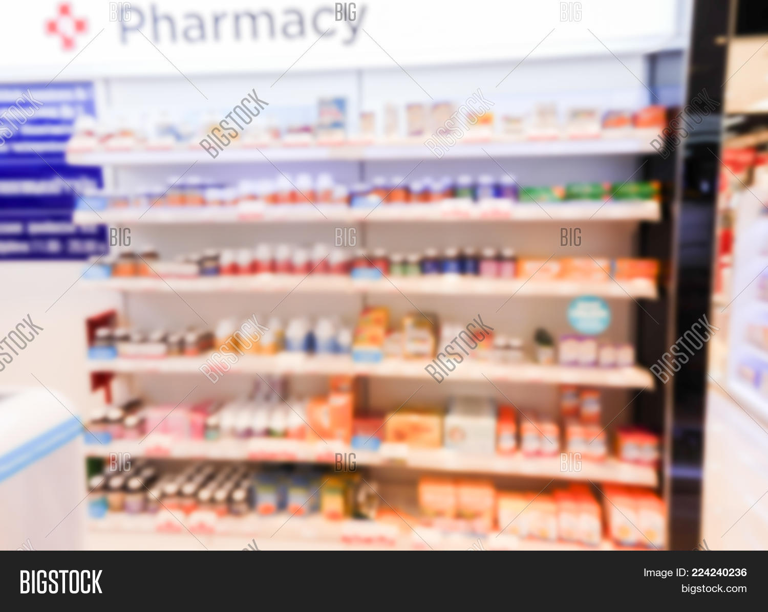 medication in a pharmacy powerpoint template medication in a