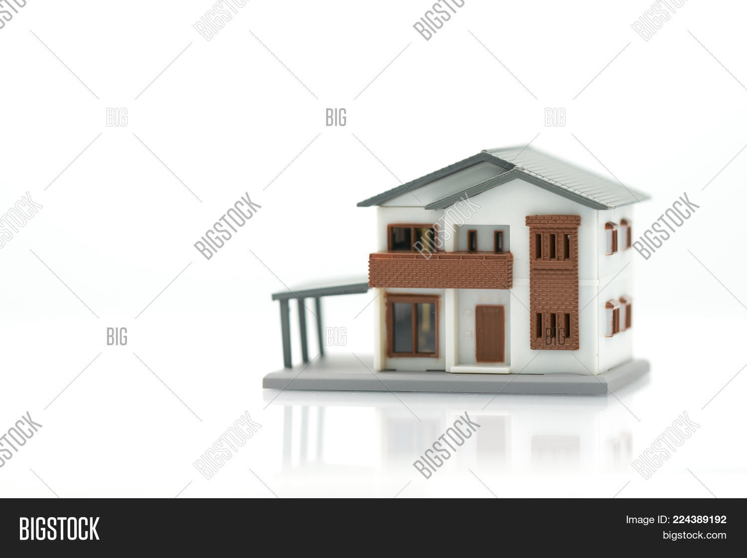 accommodation model house model powerpoint template accommodation model house template