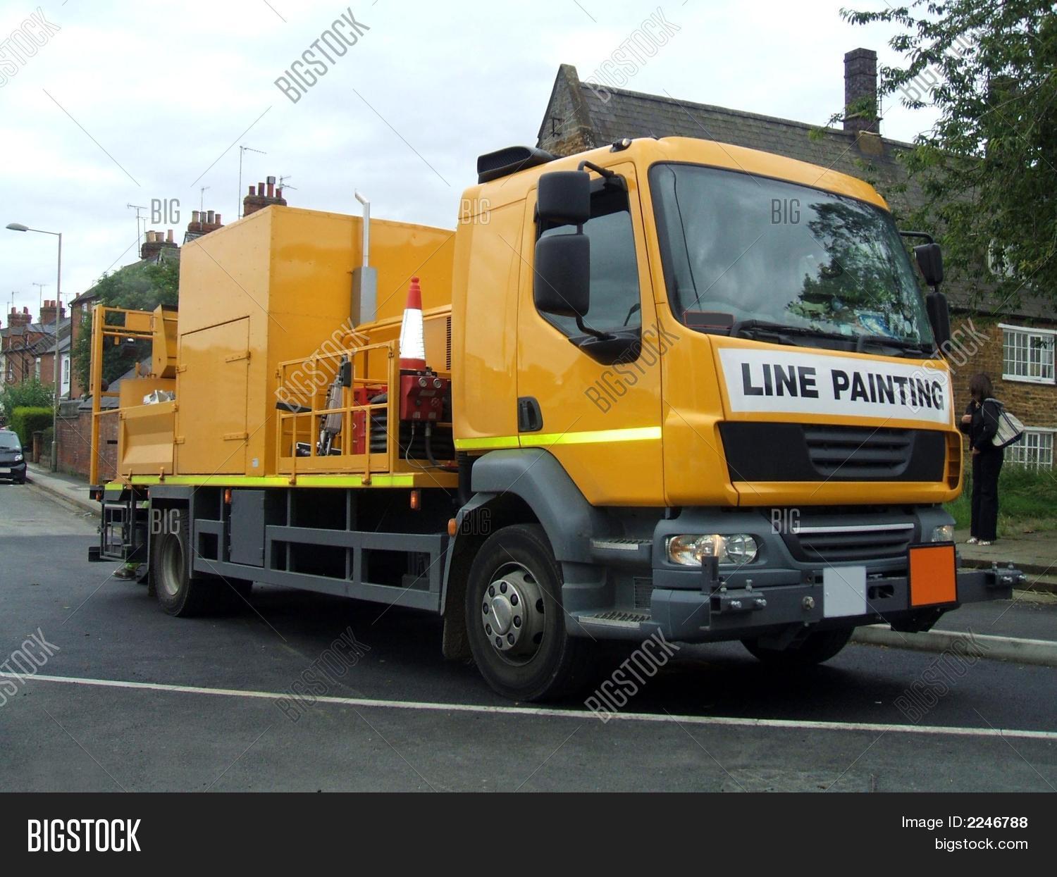 Truck Road Maintenance Image & Photo (Free Trial) Bigstock