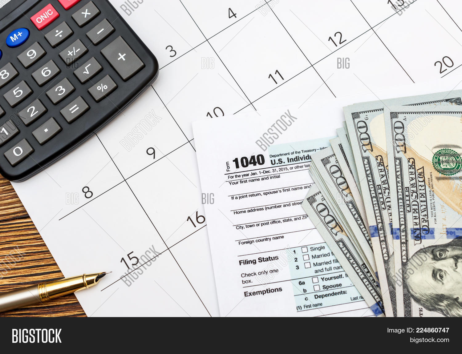government tax forms with money powerpoint template government tax