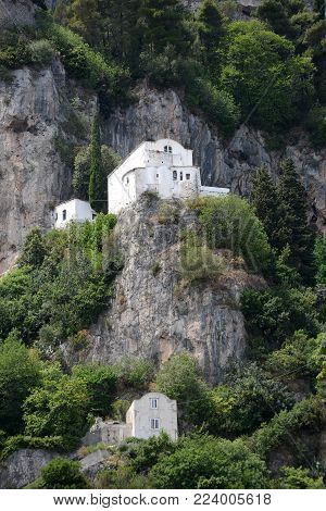 Atrani Chiesa Di Santa Maria Del Bando, Italy