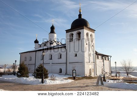 Sviyazhsk. Ioanno-Predtechensky Women's Monastery. Church of St. Sergius of Radonezh. Tatarstan. Russia.