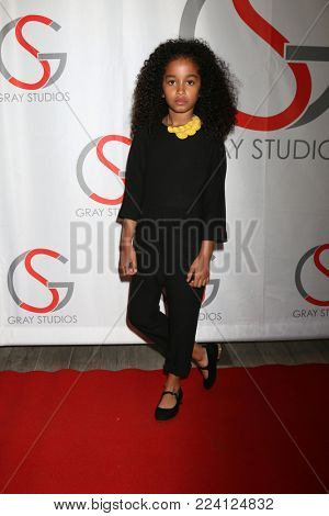 LOS ANGELES - JAN 20:  Jordyn Curet at the LA Film Festival - Saturday at Gray Studios on January 20, 2018 in North Hollywood, CA
