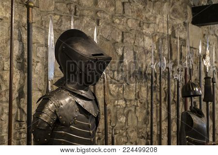 Knights armor of a Hungarian warrior. So called Cancer or Hungarian breast (Hungary, 16th century)