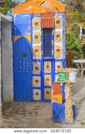 The Blue city - Chefchaouen, Morocco beautiful background
