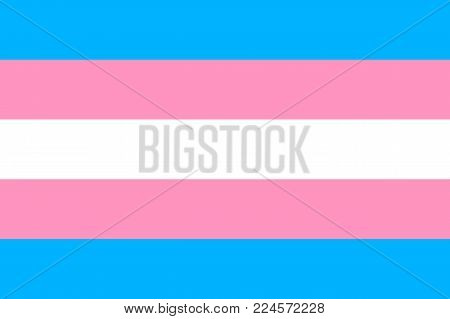 Transgender symbol movement lgbt, flat icon. Element of sexual minorities, gays and lesbians. Vector illustration of a colorful canvas