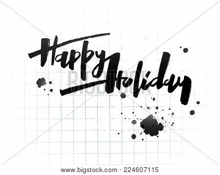 happy holidays vector photo free trial bigstock