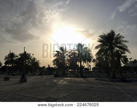 DOHA, Quatar, May 2017
Beatiful sunrise in Doha, Qatar