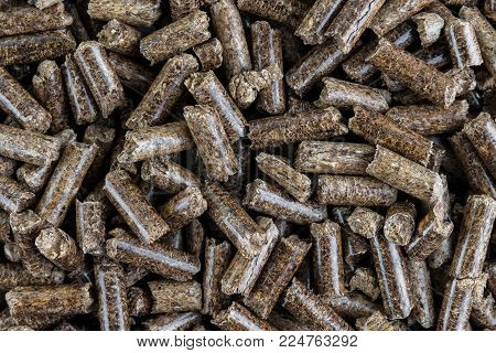 Toilets For Pets, Filler Wood Pine Is Used In The Litter Box. A Variety Of Pressed Sawdust Macro