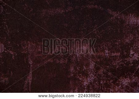 rusty iron sheet in dark color. old iron door