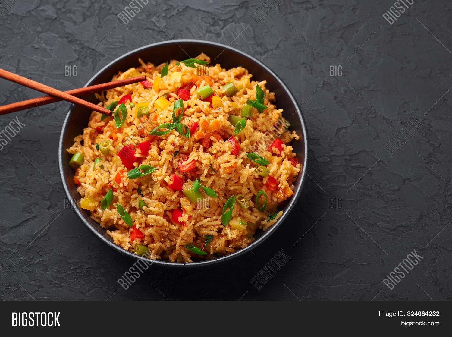 Schezwan Ried Rice Indo Chinese Schezwan Fried Rice