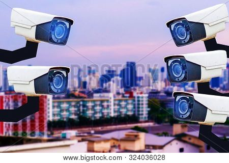 Ctv System, Security Technology, Lungs Separated From The Background