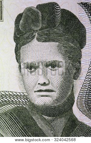 Adela Zamudio A Portrait From Bolivian Money