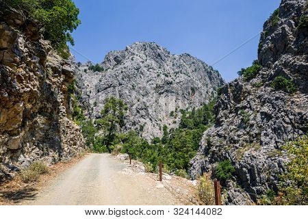 Saklikent Canyon Is The Deepest Canyon In Southern Turkey, Goynuk Canyon Saklikent, Located In Distr