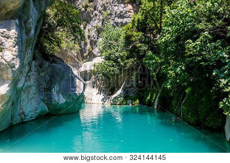 Saklikent Canyon Is The Deepest Canyon In Southern Turkey, Goynuk Canyon Saklikent, Located In Distr