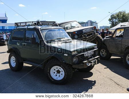 Yoshkar-ola, Russia, June 02, 2019: Auto And Motorcycle Exhibition - Festival - Yo Summit 2019 - Aut
