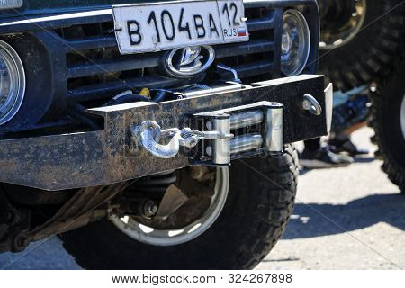 Yoshkar-ola, Russia, June 02, 2019: Auto And Motorcycle Exhibition - Festival - Yo Summit 2019 - Aut