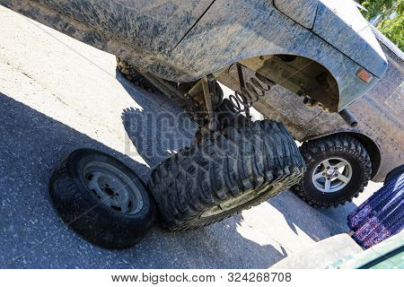 Yoshkar-ola, Russia, June 02, 2019: Auto And Motorcycle Exhibition - Festival - Yo Summit 2019 - Aut