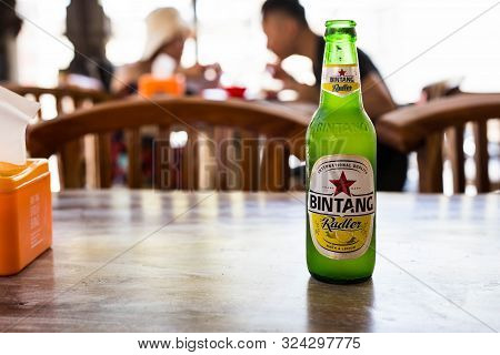 Bali Indonesia 2018, 20 Sept, Bintang Radler, Lemon Beer Part Of Heineken