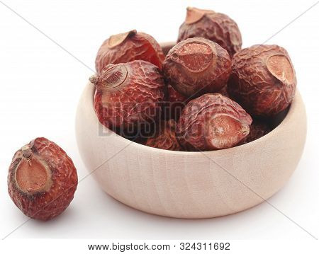 Sapindus Mukorossi Or Indian Soapberry Used In Many Pharmacological And Cleansing Purposes