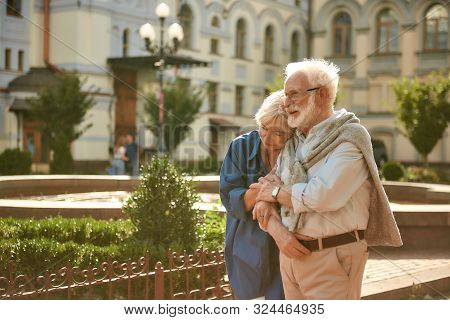 Life Without Love, Is No Life At All. Happy Senior Couple Bonding To Each Other While Spending Time 