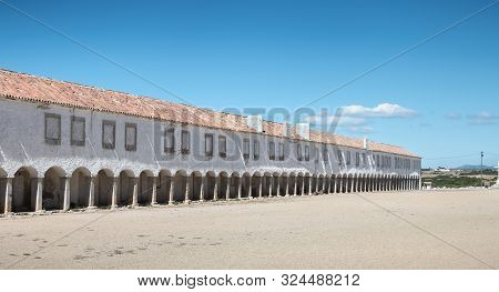 Architectural Detail Of The Cape Espichel Sanctuary