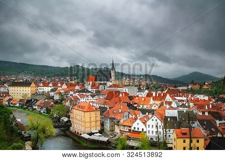 View Of The Cesky Krumlov, Czech Republic