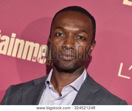 LOS ANGELES - SEP 20:  Jamie Hector arrives for the Entertainment Weekly Pre Emmy Party on September 20, 2019 in West Hollywood, CA                
