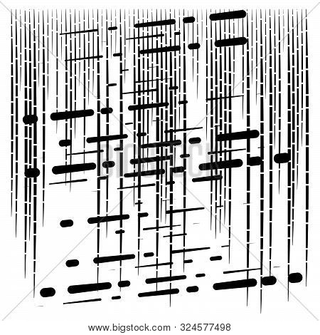 Grid, Mesh Abstract Geometric Pattern. Segmented Intersect Lines. Crossing Dynamic Stripes Texture.