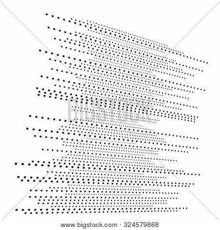 Dots, Half-tone Element. Speckle, Stipple Geometric Pattern. Circles Halftone Pattern. Polka Dots, S