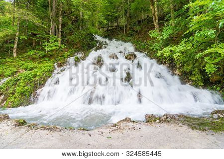 Lake Gosau (gosausee) In The Austrian Lake District