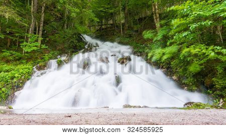 Lake Gosau (gosausee) In The Austrian Lake District