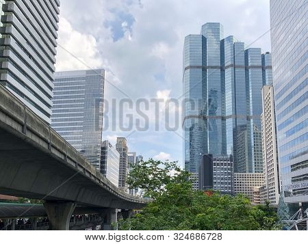 Bangkok Thailand - 27 Sep 2019: Empire Tower At Sathorn Intersection In Sathorn District In Bangkok,