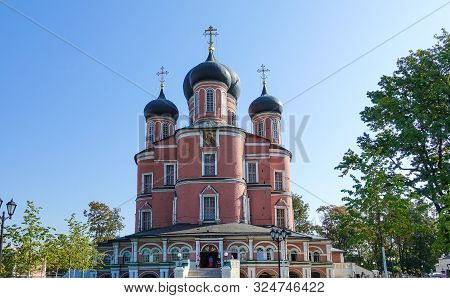 Donskoy Monastery In Moscow. Large (