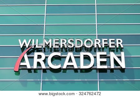 Berlin Germany - June 9, 2019: Wilmersdorfer Arcaden Shopping Mall Berlin Germany