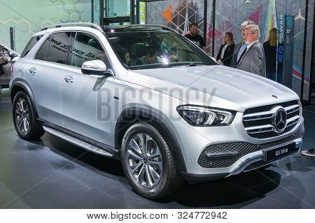Frankfurt-september 19:  Mercedes-benz Gle 350 De At The Frankfurt International Motor Show On Septe