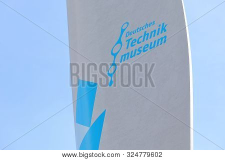 Berlin Germany - June 9, 2019: Deutsches Technikmuseum German Museum Of Technology Berlin Germany