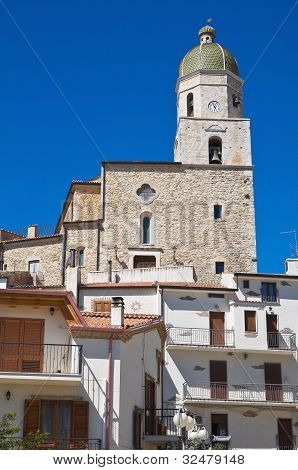Anne Kilisesi. Pietramontecorvino. Puglia. İtalya.