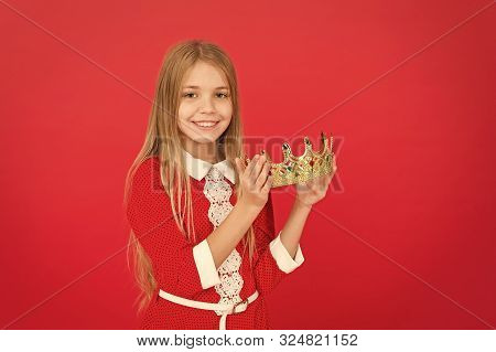 Childhood Happiness. Small Girl Child. School Education. Family And Love. Childrens Day. Good Parent