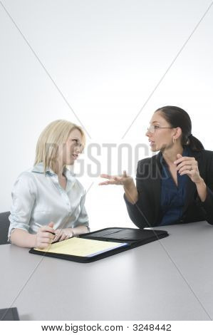 女性役員とマネージャー