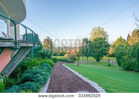 Famous Carmel Forest Resort In The Galillee, Israek