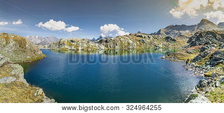 The Monviso And The Alpine Lakes Of Piedmont And The Province Of Cuneo