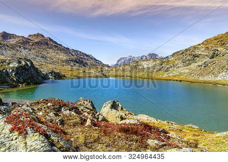 The Monviso And The Alpine Lakes Of Piedmont And The Province Of Cuneo