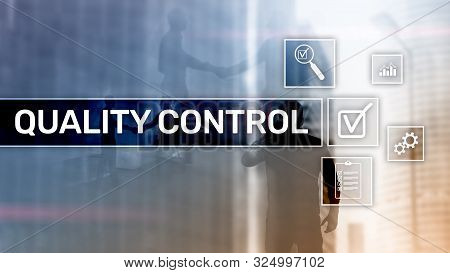 Standardisation. Guarantee. Standards. Business And Technology Concept Quality Control And Assurance