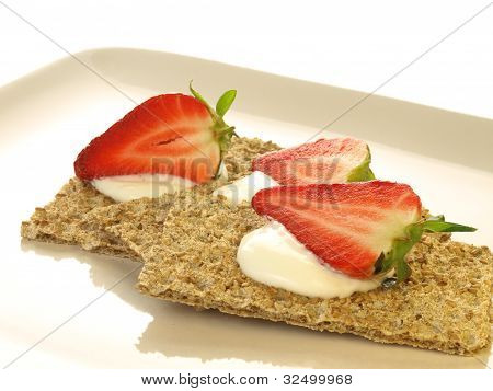 Здоровые закуски, крупным планом