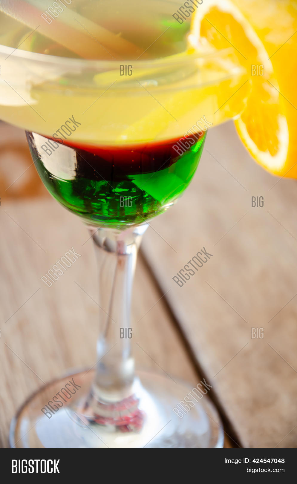 Threelayer Cocktail Image & Photo (Free Trial) Bigstock