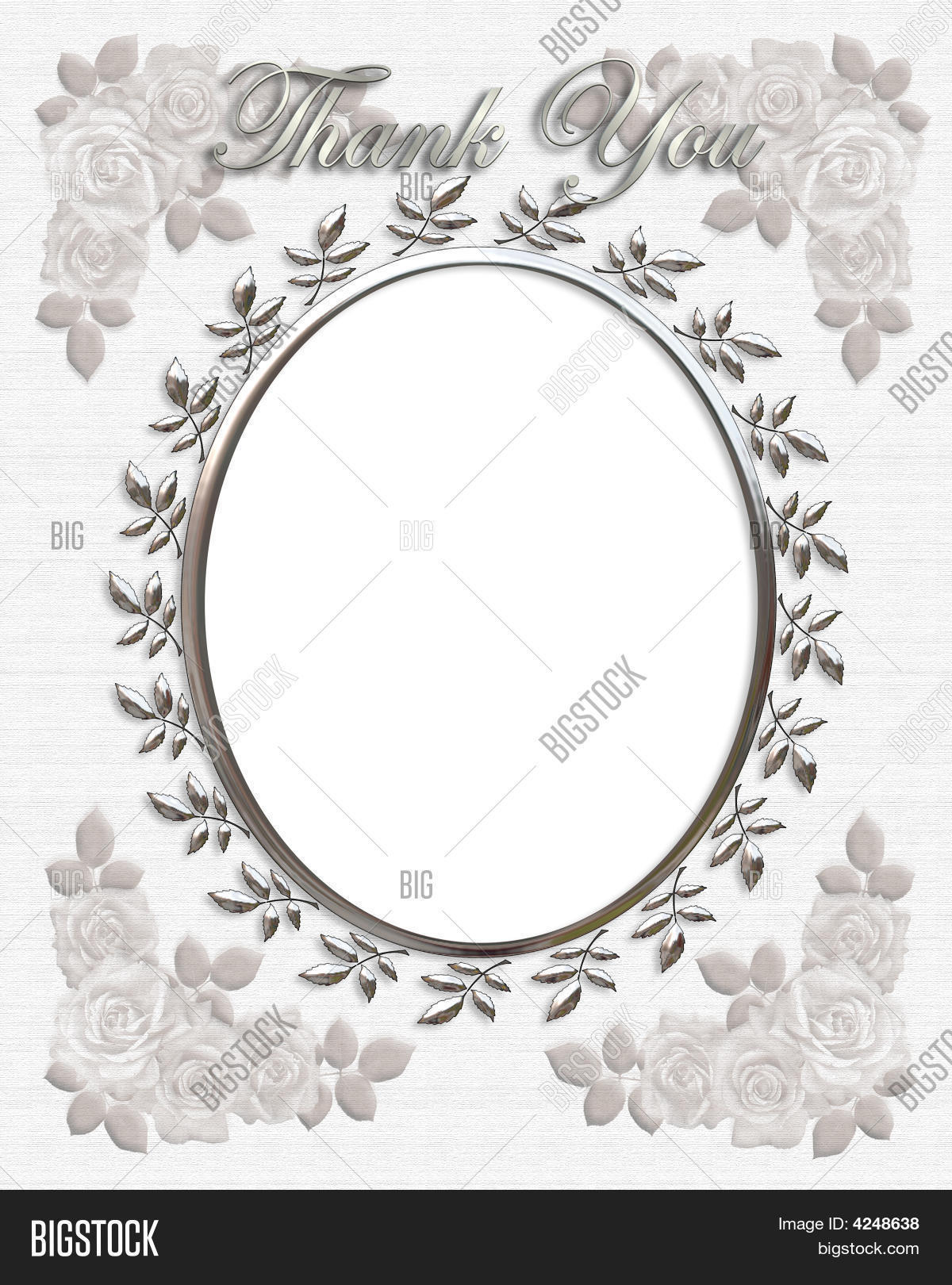 Thank You Card Wedding Image Photo Free Trial Stock Thank You Card Wedding Image Photo