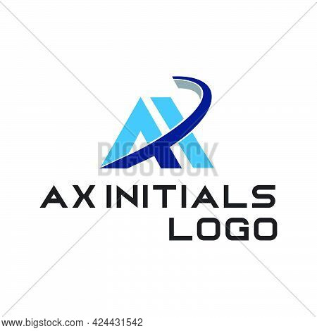 Ax Alphabet Logo Initial Exclusive Design Inspiration