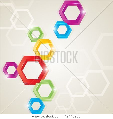 Polygon-Form-Hintergrund